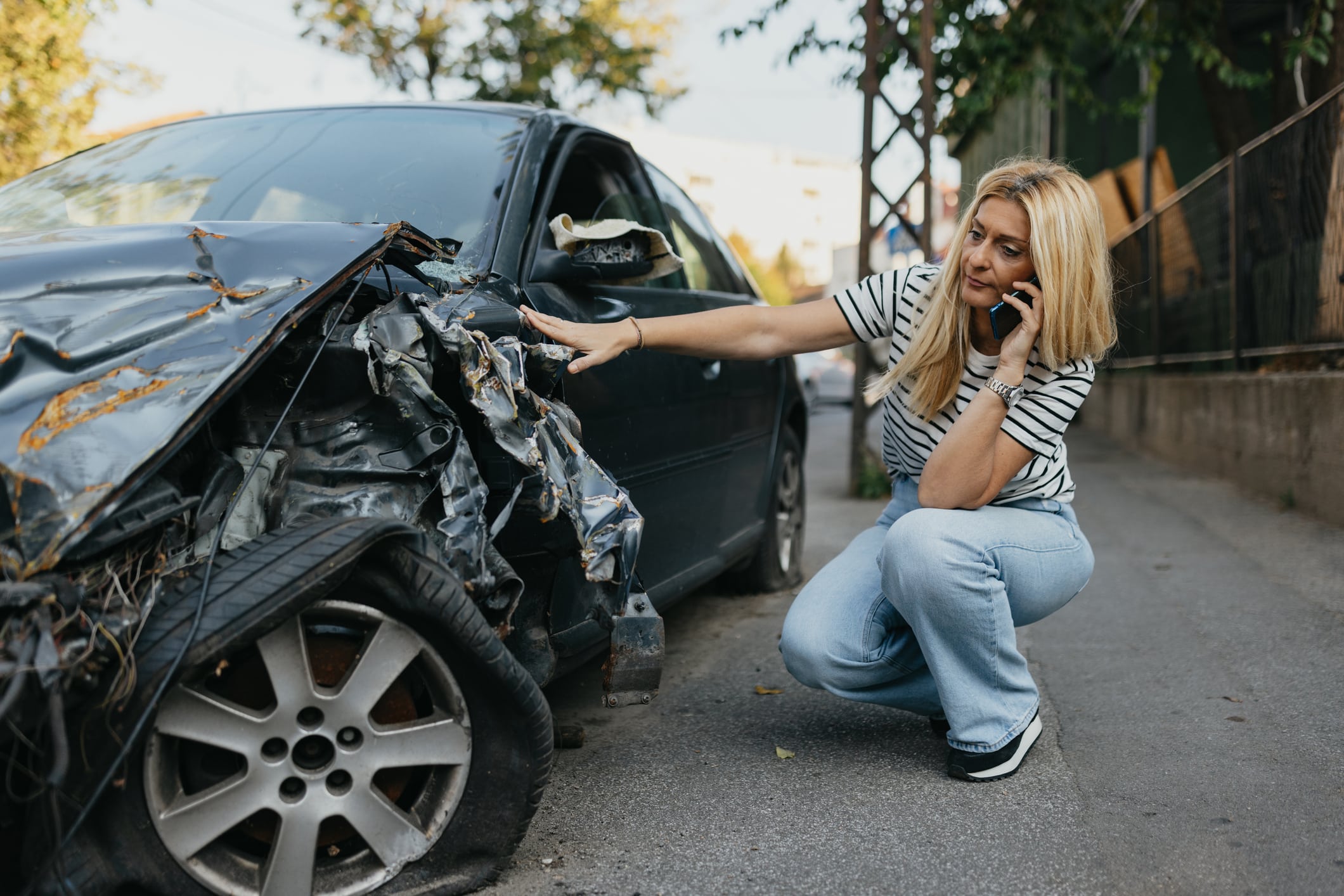 Types of vehicle accidents
